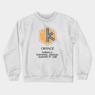 The meaning of orange Crewneck Sweatshirt